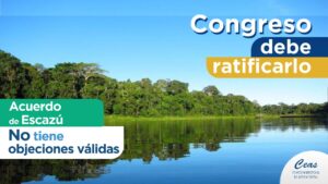 BASTA DE MENTIRAS, RATIFIQUEMOS EL ACUERDO DE ESCAZÚ