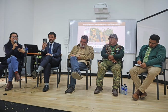  Bogotá es sede del diálogo regional sobre justicia climática  y derechos de los pueblos amazónicos