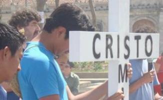 Viacrucis del migrante en Guatemala