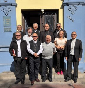 Directorio de  Obispos de la Comisión Episcopal de Acción Social (CEAS)  se reúnen para analizar la realidad del país en el marco de la llegada del Papa León XIV al Perú y el rol de CEAS.