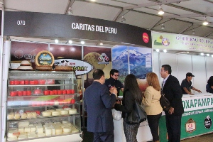 Productores capacitados por Córitas del Peró presentes en Mistura